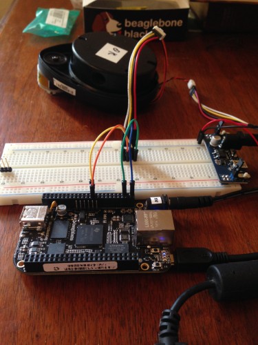 Reading Neato LIDAR Ranging Data with a BeagleBone Black