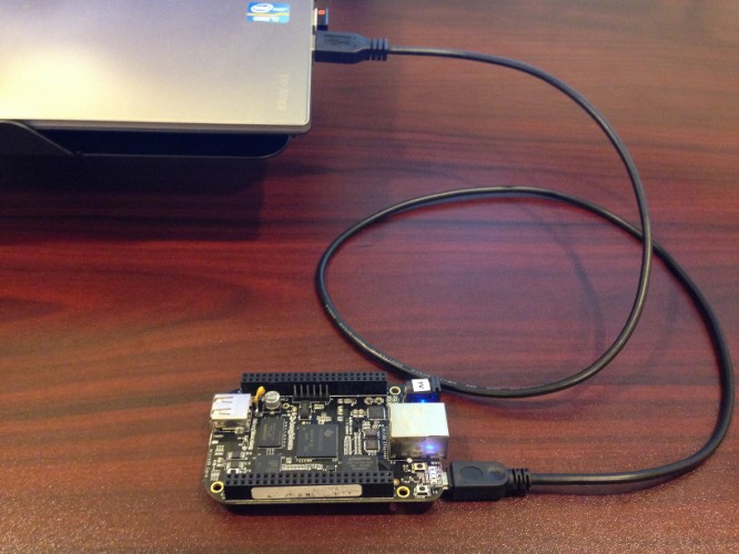 BeagleBone Black Persistent USB Internet Connection